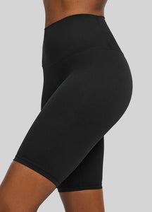 Jet Black Bike Shorts