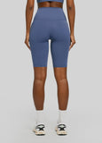 Iris Blue Bike Shorts