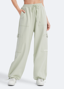 Casual Drawstring Waist Sweatpants