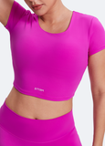 Round Neck Crop Top