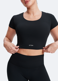 Round Neck Crop Top