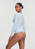 V-Neck Long Sleeve Top