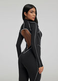 Contour Stitch Catsuit