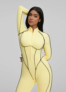 Contour Stitch Catsuit