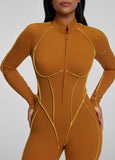 Contour Stitch Catsuit