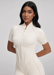 Closed-Back Shorts Catsuit