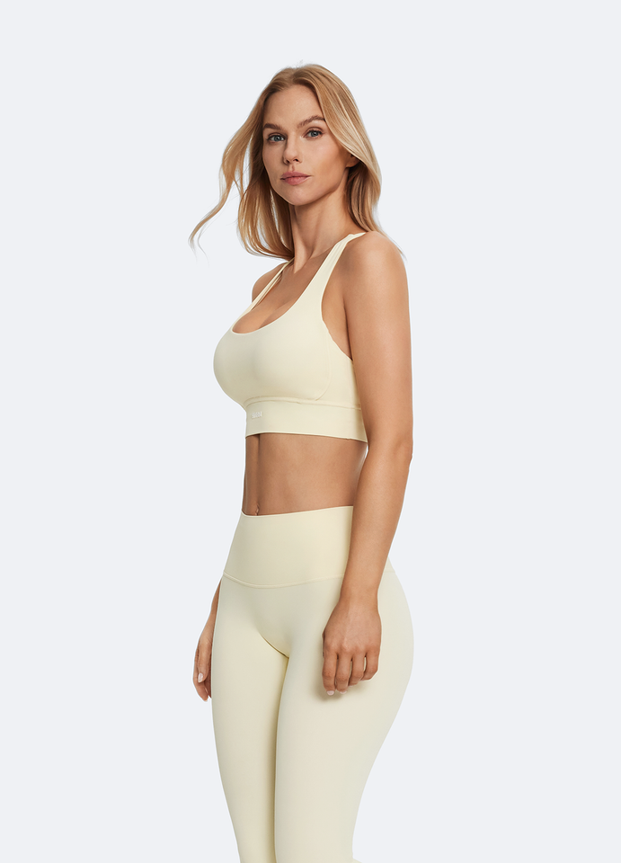 Butter Yellow Strappy Back Top