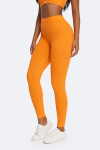 Ruched High-Waisted Leggings