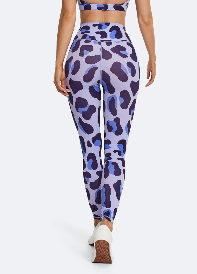 High-Waisted Leopard Leggings