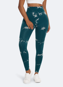 Tie Dye Leggings with Push-Up