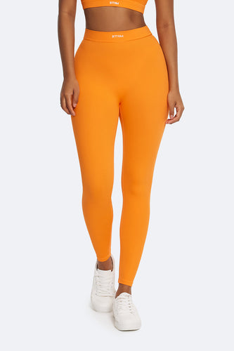 Ruched High-Waisted Leggings