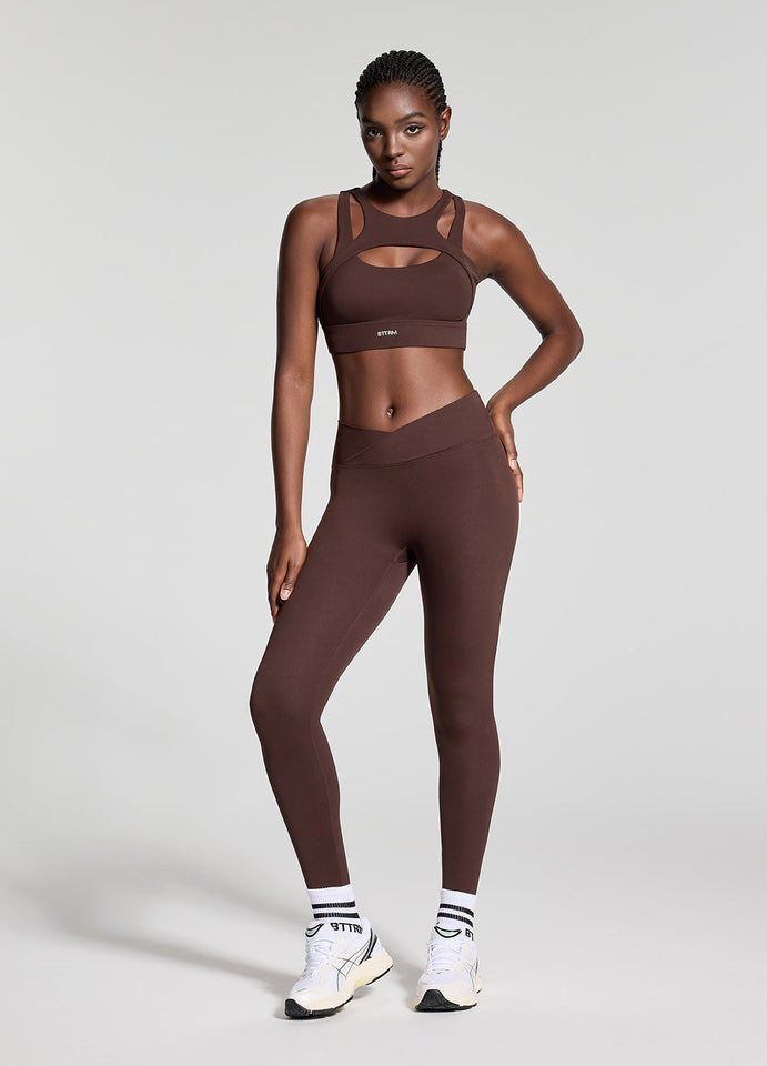 V-Cut Scrunch Leggings