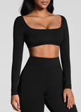 Square Neck Crop Top