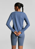 Iris Blue Long Sleeve