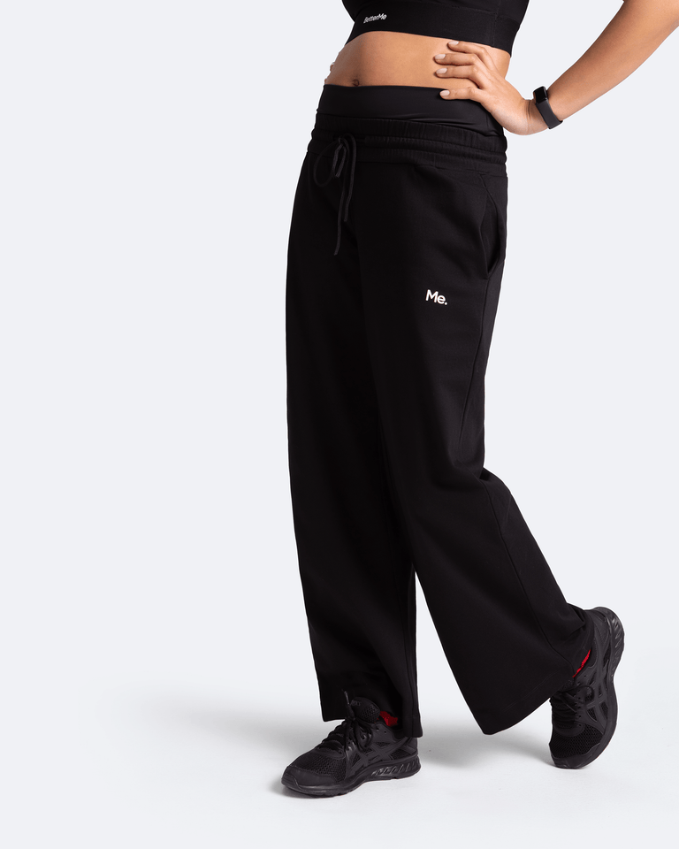 Tummy Control Wide Leg Pants