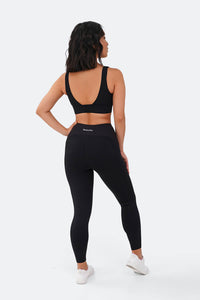 7/8 High-Waisted Leggings in Black