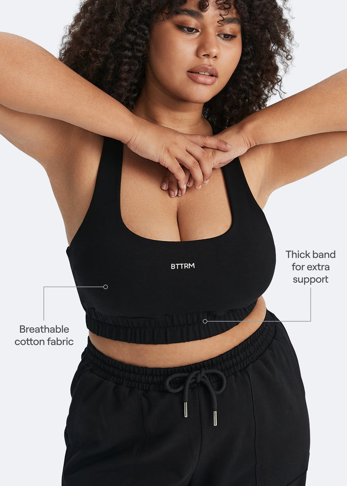 Scoop Neck Racerback Bra