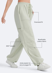 Casual Drawstring Waist Sweatpants